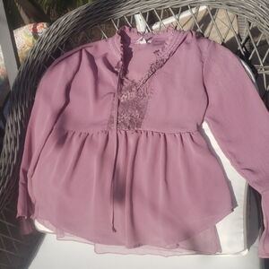 Arizona Jean Company Mauve Top (S)